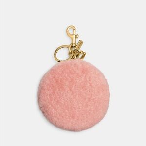 New COACH - Coin Case CO226 Pink ShearingLeather Women